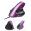 Ratón vertical ergonómico con cable óptico morado de 1,5 m 13