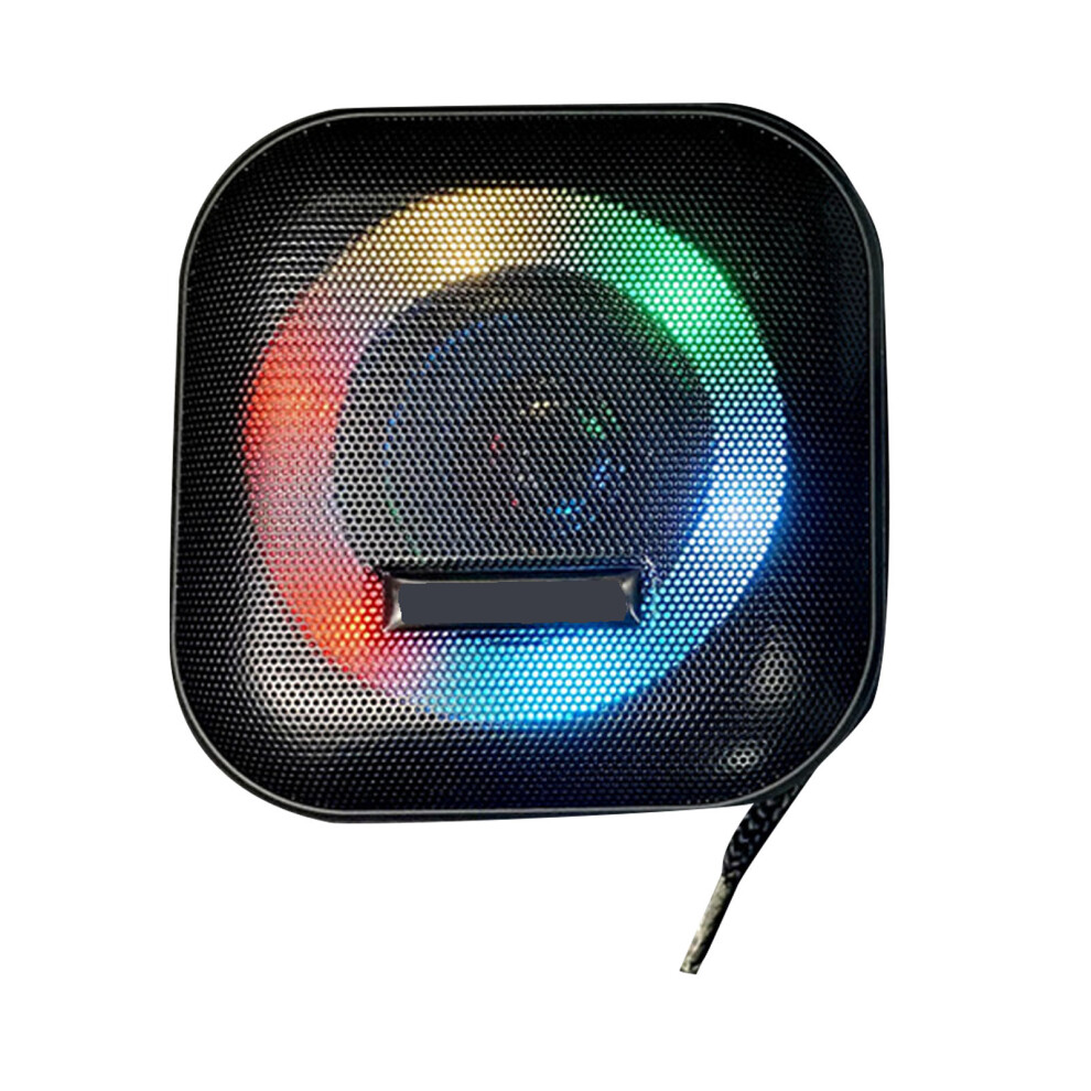 Portable Bluetooth Speaker With Led Ipx4 Waterproof, 20Hz-16Khz 10M Range Light 9451348887333