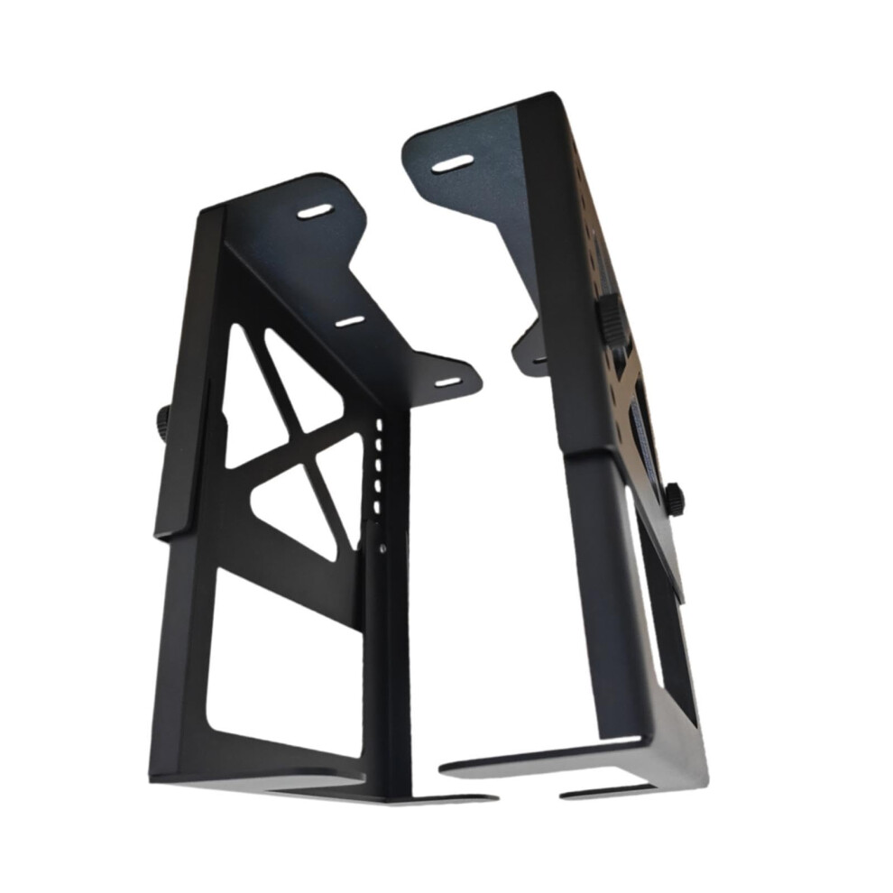 Network Rack Cpu Mount Bracket Adjustable Width Open Frame Rack For Classroom Home Office Small Space Computer Equipment 6038364301376
