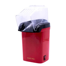 Home Kitchen Accessories Kids Hot Air Popcorn Maker Machine Red Color Compact Design for Easy Use
