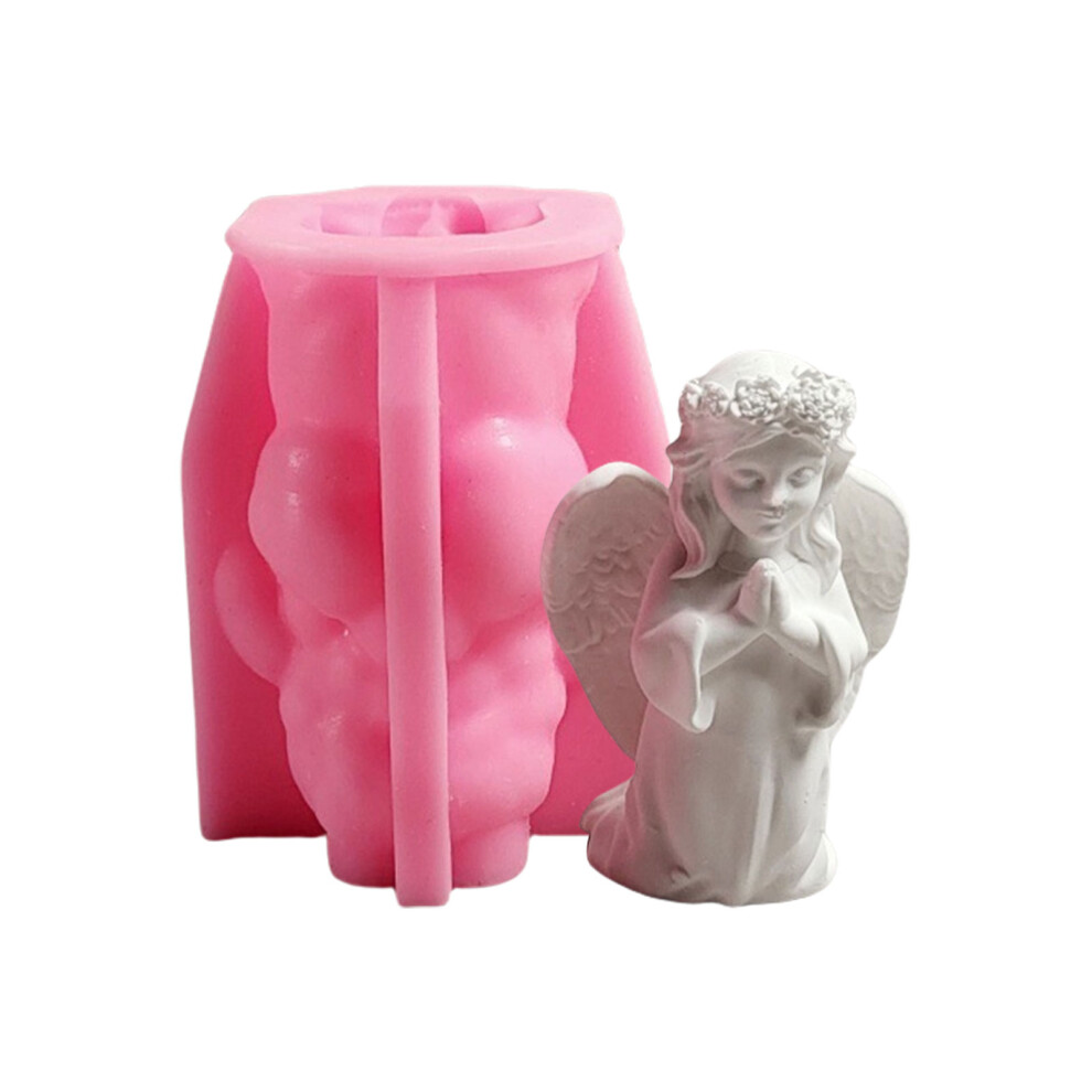 Lovely Figurine Angelic Shaped Molding Set Sturdy Silicone