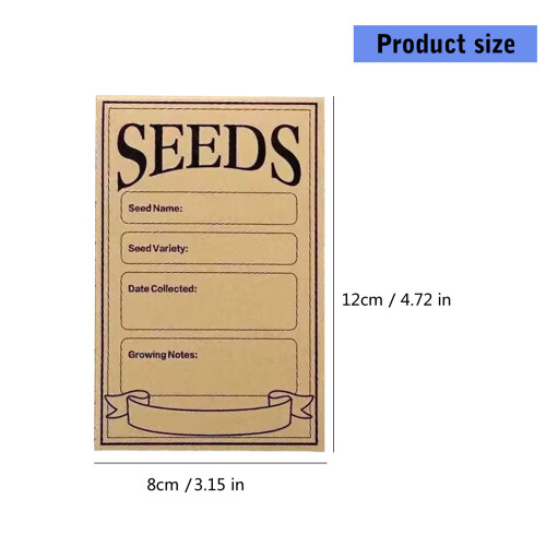 Paper Envelopes 3x4.7Inch Sample Pocket for Flower Vegetable 2