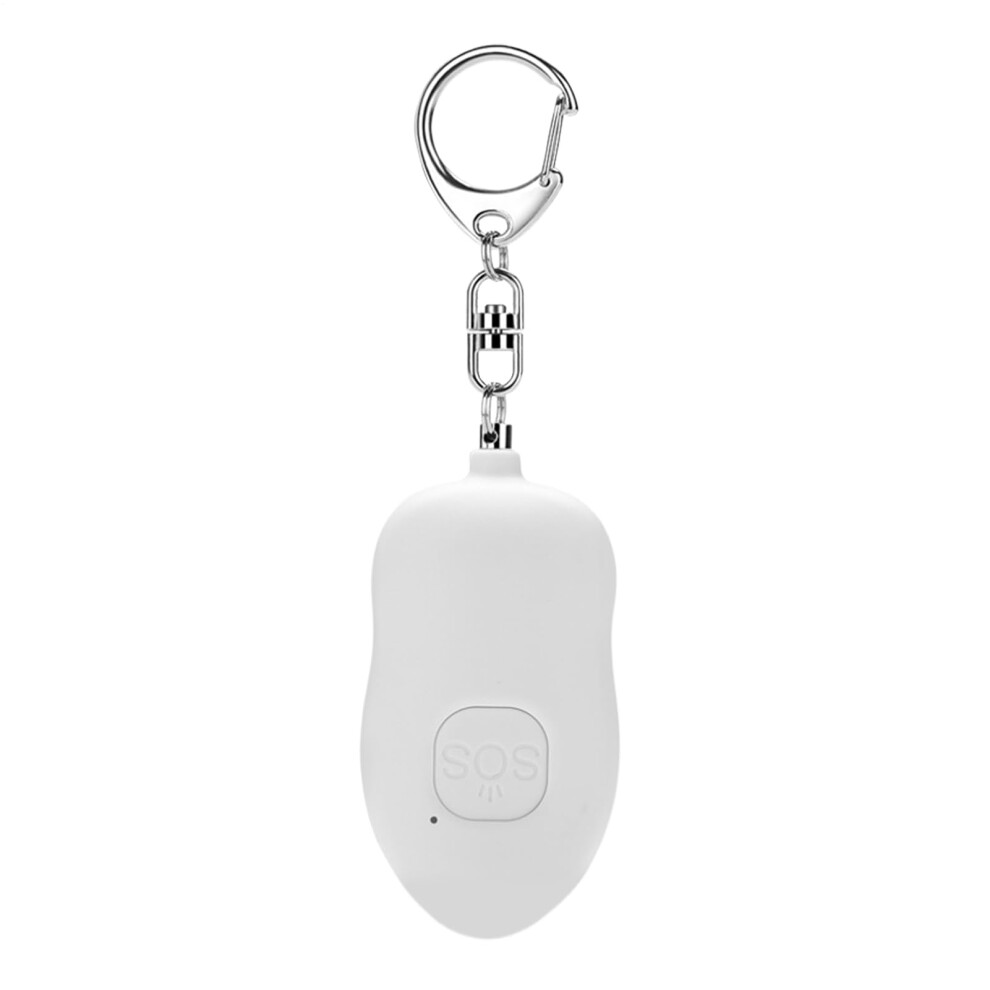 Personal Safety Alarm For Women 130Db Keychain With Led Flashlight Rechargeable Non-Lethal For Hiking Travel 6038364301475