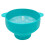 Popcorn Microwave Silicone Bowl Maker with Lid, Foldable Easy Install Kitchen Tool, Light Blue Durable Design 1