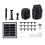 Solar Automatic Drip Irrigation Kit | 2000mAh, ABS PVC, Smart Watering 3