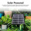 Solar Automatic Drip Irrigation Kit | 2000mAh, ABS PVC, Smart Watering 7
