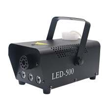 Smoke Machine LED-500 Wireless Fog Machine 500W RGB Color Stage Light for DJ Parties and Events