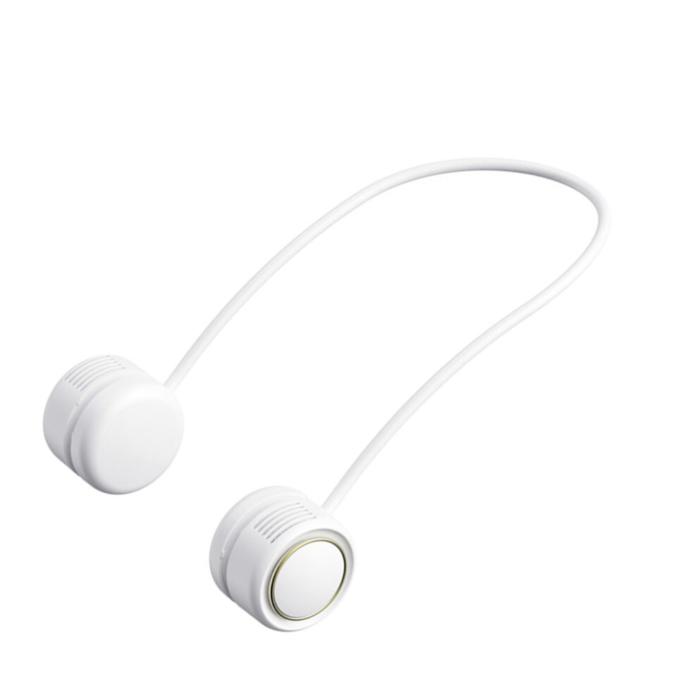 Portable Neck Fan 1600Mah Usb Rechargeable 3-Speed 4.6X2.3x1.9in White 5001348891089