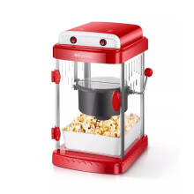 Popcorn Machine Commercial and Household Hot Air Oil Popped Corn Popper Automatic Non-Stick Pot DIY Maker
