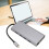 11 in 1 USB C Hub Multiport Adapter 4xUSB3.0 HD 4K 12