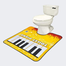Potty Piano,Potty Piano Musical Floor Mat Sounding Rug Novelty Bathroom Fun Toilet Floor Mat Gifts