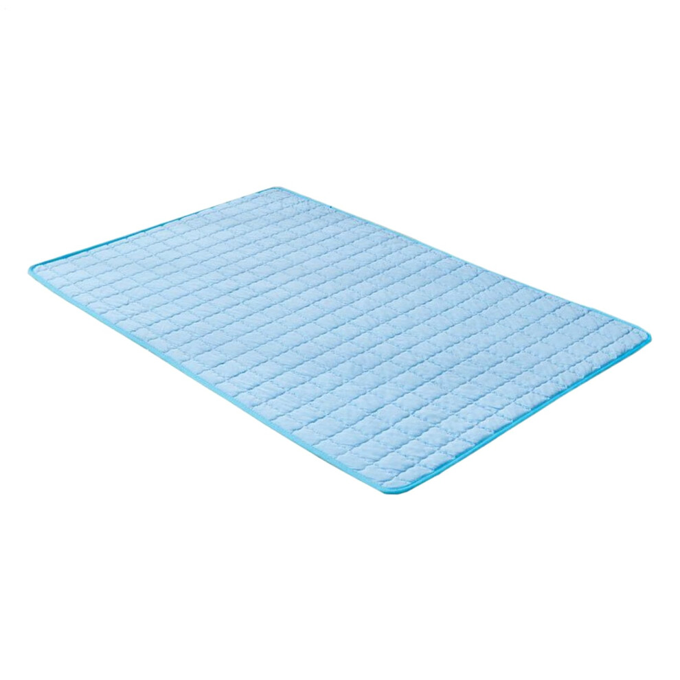 Cooling Mat for Dog and Cat - Waterproof Non-Slip Breathable 27x19 Inches Cooling Pad for Puppy Crate Outdoor Travel-image-OPC-PKF599Y-NEW