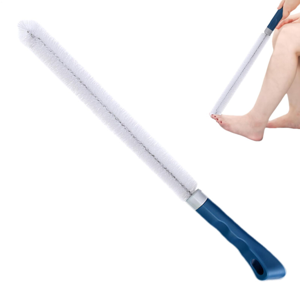 Long Handle Toe Brush - Bendable Portable Foot Scrubber for Elderly, Ergonomic Shower Cleaning Tool, Reusable Dirt Remover