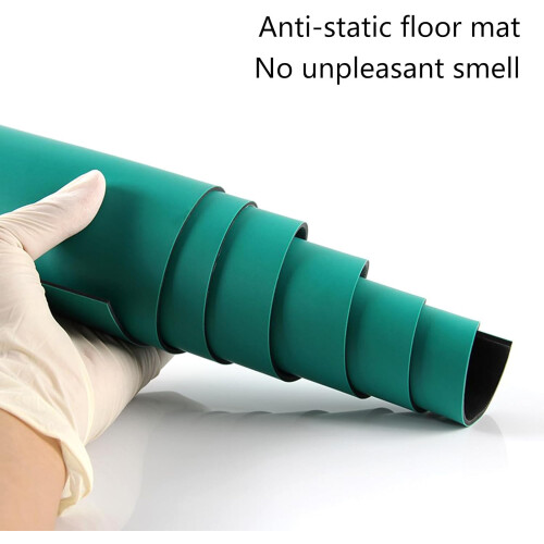 Protective Rubber Mat 30x40cm Antistatic Work Surface for Electronics, Phone, Computer Repair and Workshop Use 2