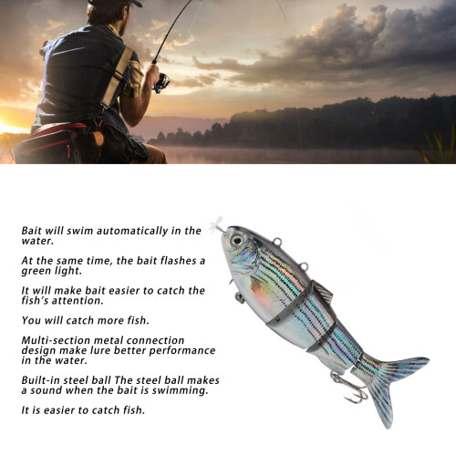 Lifelike Multi Jointed Swimbaits with Automatic Swimming T 620 2