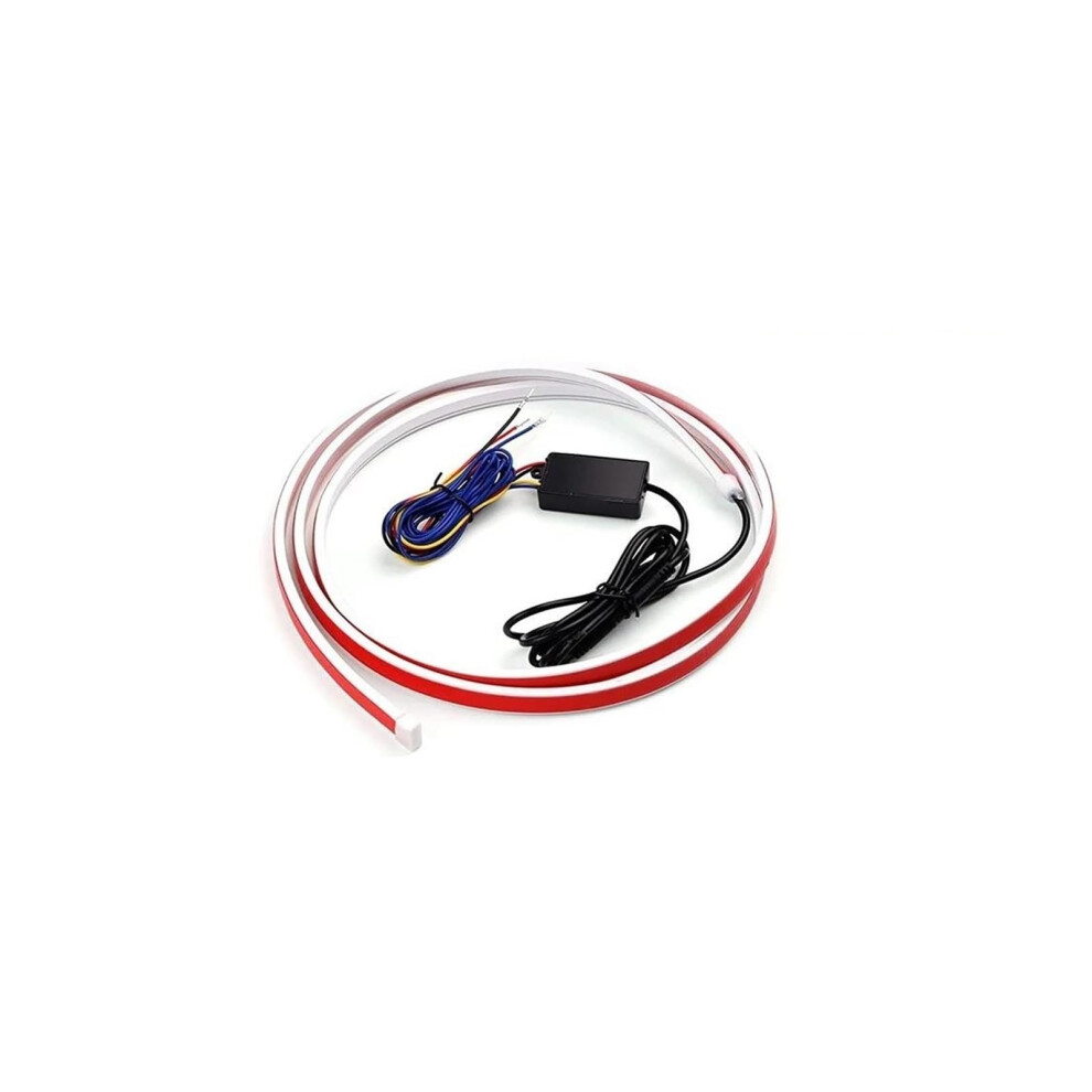 180Cm 4 In 1 Drl 12V Dynamic Start Scan Turn Signal Strip Cuttable Ice Ambient Daytime Running Light/Blue/Yellow 9016109776280