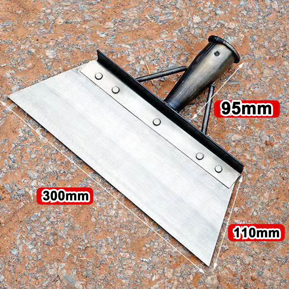 Steel Flat Garden Shovel Multifunctional 260/280/300mm Durable Tool-image-OPC-PKF5BDC-NEW