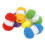 6 Pcs Shiny Yarn Multi Color Soft Cotton Glitter 10