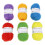 6 Pcs Shiny Yarn Multi Color Soft Cotton Glitter 7