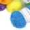 6 Pcs Shiny Yarn Multi Color Soft Cotton Glitter 13