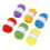 6 Pcs Shiny Yarn Multi Color Soft Cotton Glitter 6