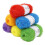 6 Pcs Shiny Yarn Multi Color Soft Cotton Glitter 8