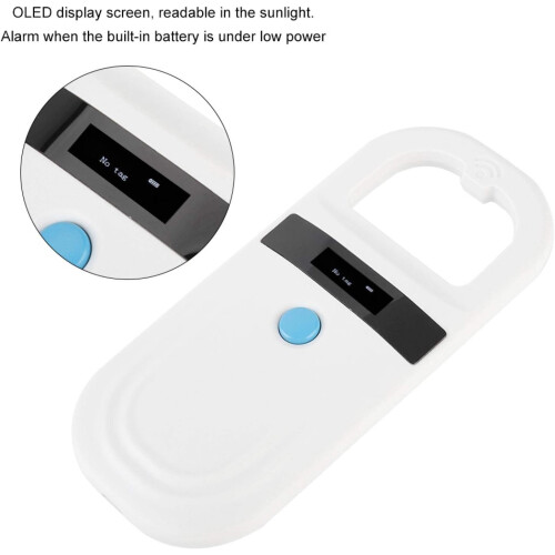 Pet Reader Microchip Scanner for FDX-B & EMID Microchips, Pet ID Tag Reader, Home Pet Accessories 2