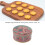 Round Cookie Tin with Lid Metal Decorative and 13