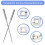 50 Pcs Sewing Machine Needles HAX1 Iron Sewing 15