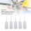 10Pcs 150ML Sewing Machine Oil Bottle Plastic 15