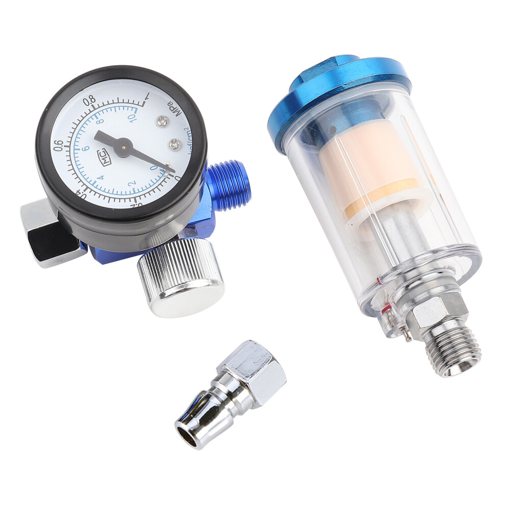 Spray Pneumatic Gun Air Regulator Gauge Inline Oil 8320539090139