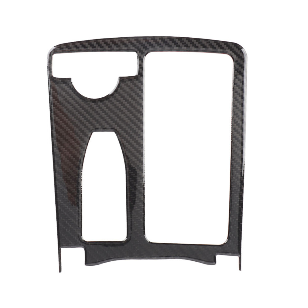 Carbon Fiber Center Console Water Cup Holder Trim 8320539090337