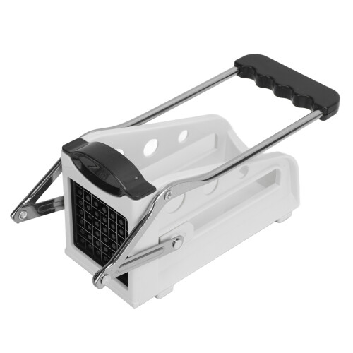 Coupe-pommes de terre manuel S acier inoxydable argent 2