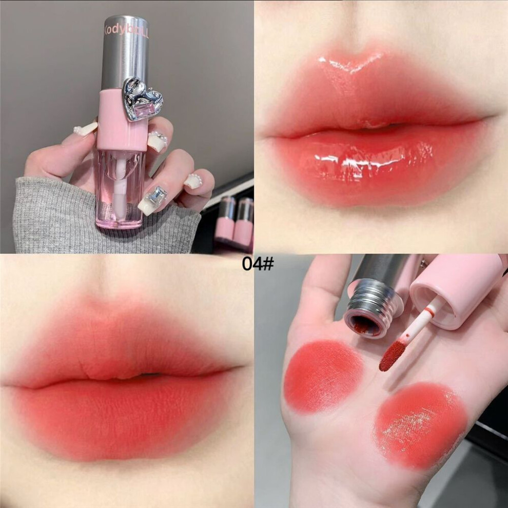 (Type#4) Double-ended Color-holding Lip Glaze Matte Mirror Lip Glaze Brightens Korean Lip-image-OPC-PKF5QMN-NEW