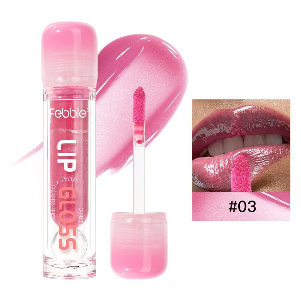 (Type#3) Febble Hot Sale Long-lasting Brightening Moisturizing Lip Glaze-image-OPC-PKF5QXJ-NEW
