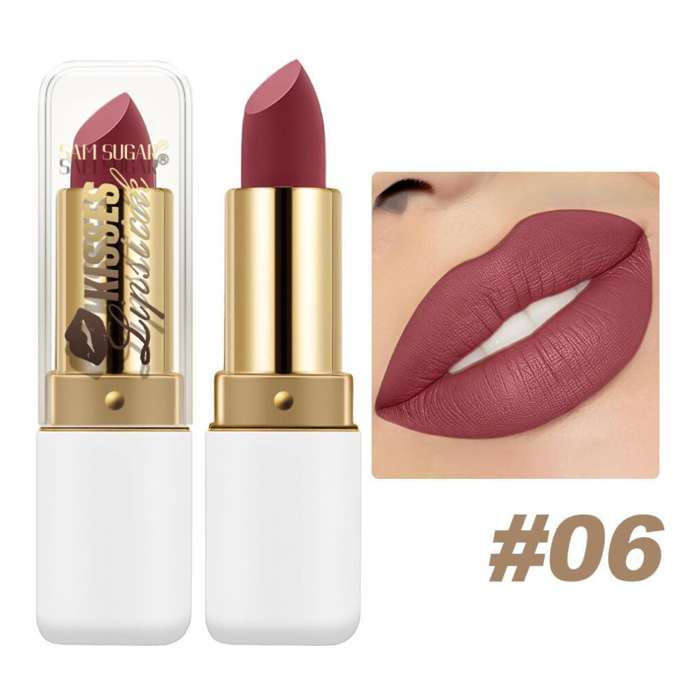 (Type#6) Samsugar Pearlescent Lipstick Fine Glitter Diamond Moisturizing Color Lasting-image-OPC-PKF5RVF-NEW