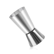 Cocktail Jigger, Stainless Steel Double Measure Jig for Bartenders, 25/50ML Whisky and Gin Shot Measure
