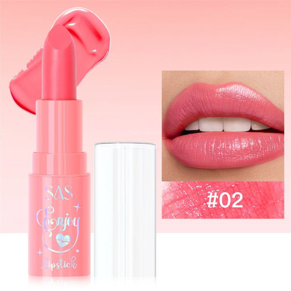 (Type#2) Sas Lipstick Waterproof Non-stick Long-lasting Moisturizing Lip Balm-image-OPC-PKF5SQX-NEW