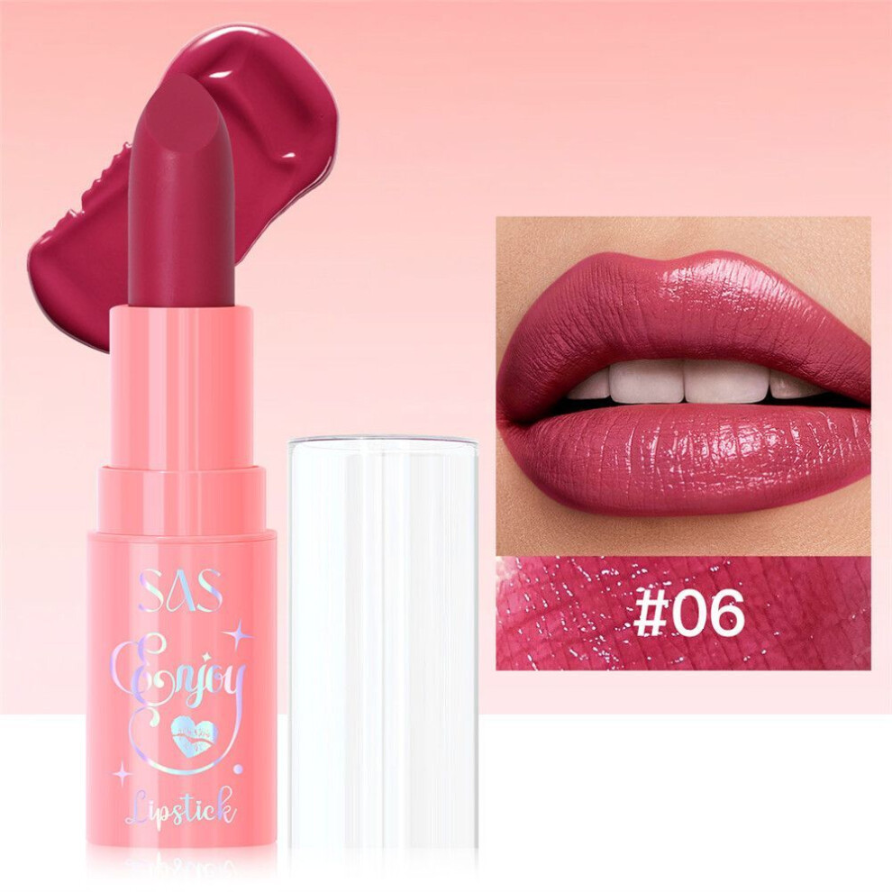 (Type#6) Sas Lipstick Waterproof Non-stick Long-lasting Moisturizing Lip Balm-image-OPC-PKF5SGV-NEW