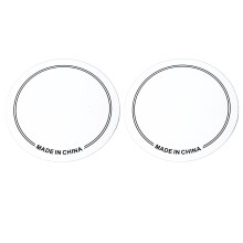 2PCS Drum Head Patch PET Wear Resistant Drumhead