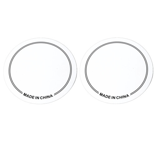 2PCS Drum Head Patch PET Wear Resistant Drumhead