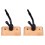 Violin Hanger Wall Mount Holder Hook Guitar Neck 4