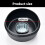 Secure Locking Mechanism Blender Lid for Safe Use High Speed 3