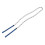 Schwingseil-Trainer - 14,2 oz - weiß-blaues Polyester 15