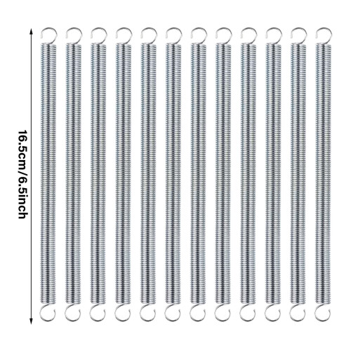 12Pcs Stainless Steel Tension Extension Spring Mechanical 2