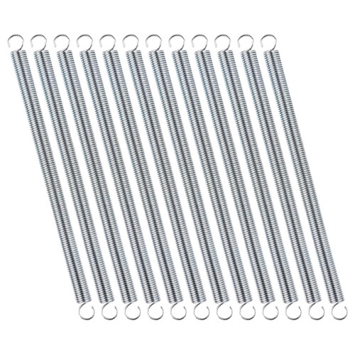 12Pcs Stainless Steel Tension Extension Spring Mechanical