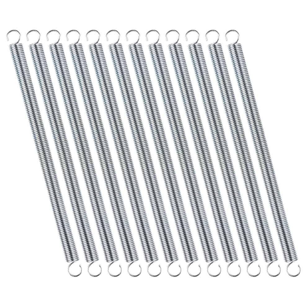 12Pcs Stainless Steel Tension Extension Spring Mechanical 7627000064516