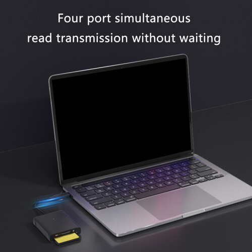 4 in 1 USB 3.0 Card Reader Supports for MS Memory Cards for 1