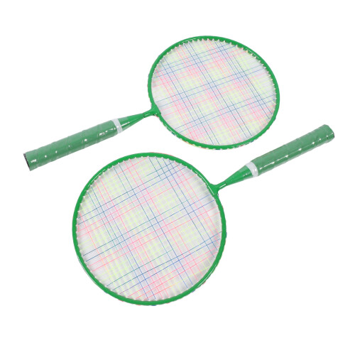 1 Pair Children Badminton Racket Set with Carrying 1