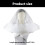 Exquisites Lace Veil without Comb Stylish Temperament Veils 3